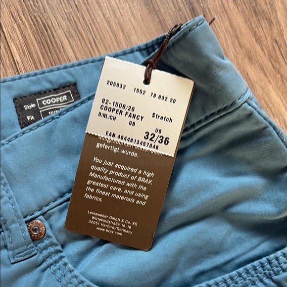 Men's Blue Chinos - Picture 5 of 7